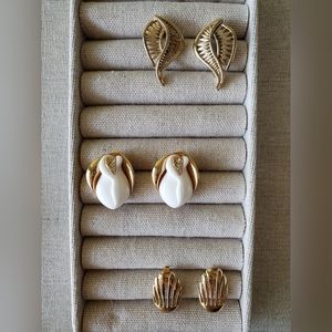 Vintage Earrings Lot (9 pairs)